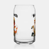 Baby Dragon in einem Baufahrzeug! Dosenglas (Rechts)