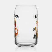 Baby Dragon in einem Baufahrzeug! Dosenglas (Links)