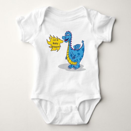 Baby Dragon - Junge Baby Strampler (Vorderseite)