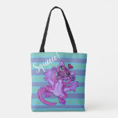Baby Dragon Liebe Tasche (Rückseite)