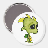 Baby Dragon Magnet (Vorderseite/Rückseite)