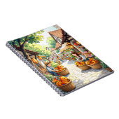 Baby Dragon Market Adventure-Notebook Notizblock (Rechte Seite)
