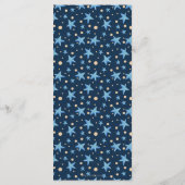 Baby Dragon mit Balloon Baby Showmenü Menükarte (Rückseite)