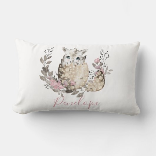 Baby Dragon Monogram Lendenkissen (Vorderseite)