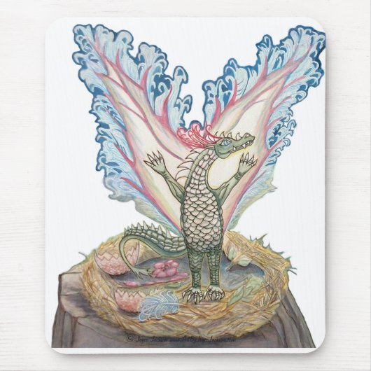 Baby Dragon Mousepad (Vorne)