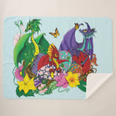 Baby Dragon Nest Fantasy Sherpadecke (Vorderseite (Horizontal))