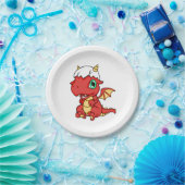 Baby Dragon Pappteller (Party)