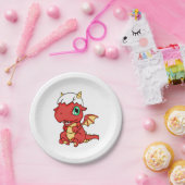 Baby Dragon Pappteller (Party)