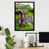 Baby Dragon Poster (Heimbüro)