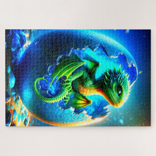 Baby Dragon Puzzle (Horizontal)