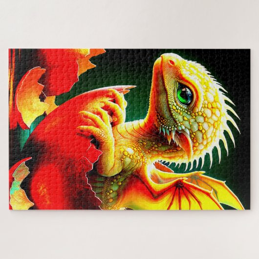 Baby Dragon Puzzle (Horizontal)