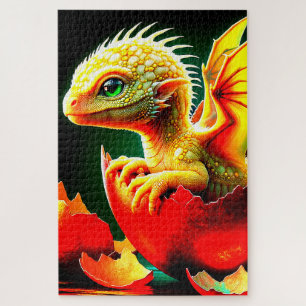 Baby Dragon Puzzle