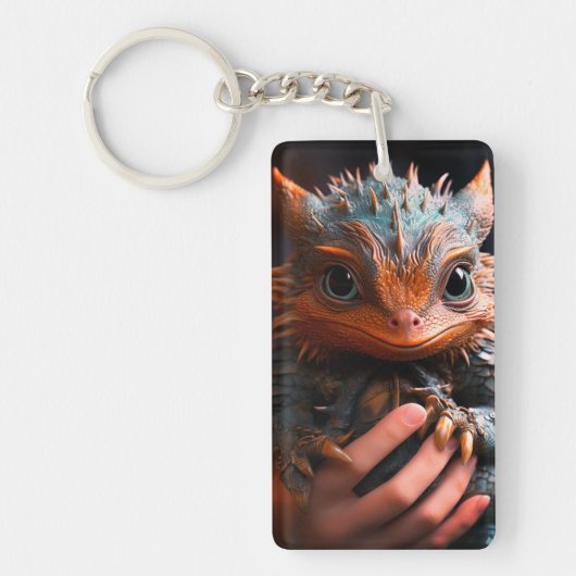 Baby Dragon Schlüsselanhänger (Vorderseite)