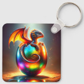 Baby Dragon Schlüsselanhänger (Rückseite)