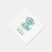 Baby Dragon Serviette (Ecke)