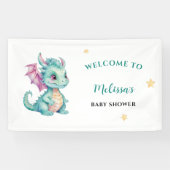 Baby Dragon Welcome Banner (Horizontal)