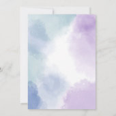 Baby Dragons Gender Reveal Party Einladung (Rückseite)