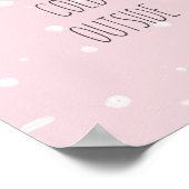 Baby, draußen ist es kalt - Weihnachts-Poster Poster (Ecke)