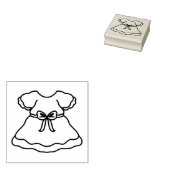 Baby Dress Gummistempel (Stempel)