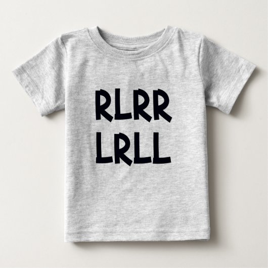 Baby Drummer - Paradiddle Baby T-shirt (Vorderseite)