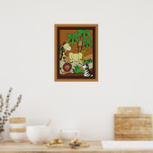 Baby Dschungel 10 Poster (Küche)