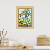 Baby Dschungel 20 Poster (Küche)