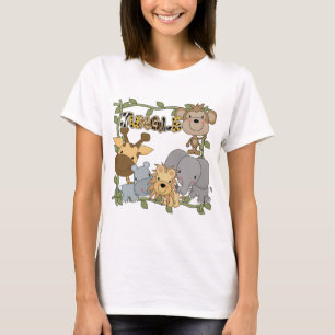Baby-Dschungel-Tiere T-Shirts und Geschenke