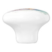 Baby Duck 2 Aquarell Keramik Knock Keramikknauf (Seitenansicht)