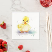 Baby Duck 2 Wasserfarbpapier Napkin Serviette (Beispiel)