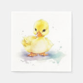 Baby Duck 2 Wasserfarbpapier Napkin Serviette (Vorderseite)
