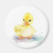 Baby Duck 2 Watercolor Magnet (Vorne)