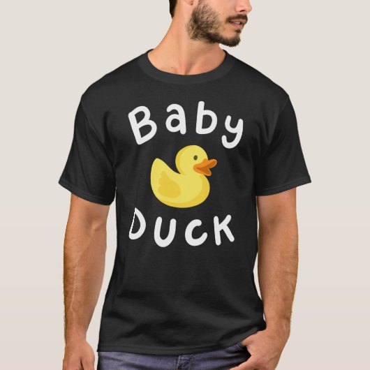 Baby Duck Birthday Rubber Duck Lover Family Matchi T-Shirt (Vorderseite)