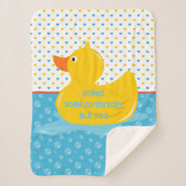 Baby Duck Blanket Sherpadecke
