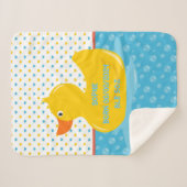 Baby Duck Blanket Sherpadecke (Vorderseite (Horizontal))