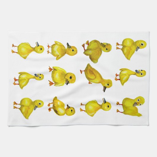 Baby Duck Dishtowel Geschirrtuch (Horizontal)