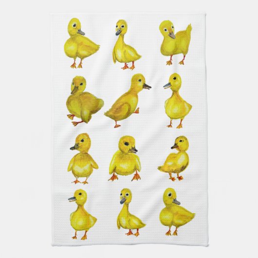Baby Duck Dishtowel Geschirrtuch (Vertikal)