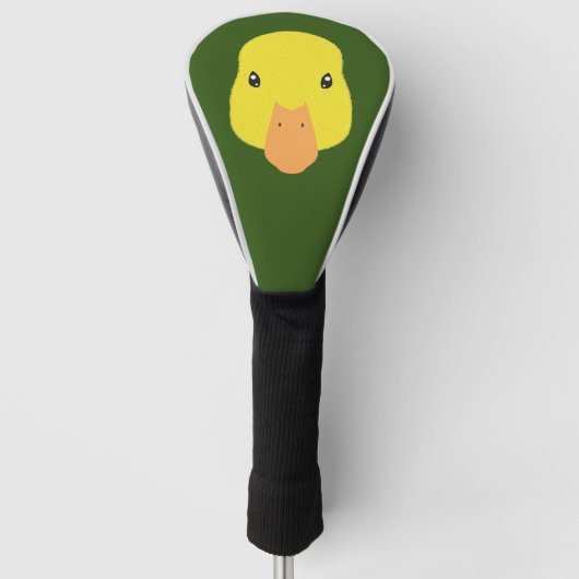 Baby Duck Face Golf Headcover (Vorderseite)
