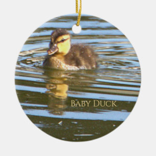 Baby Duck Foto Ornament