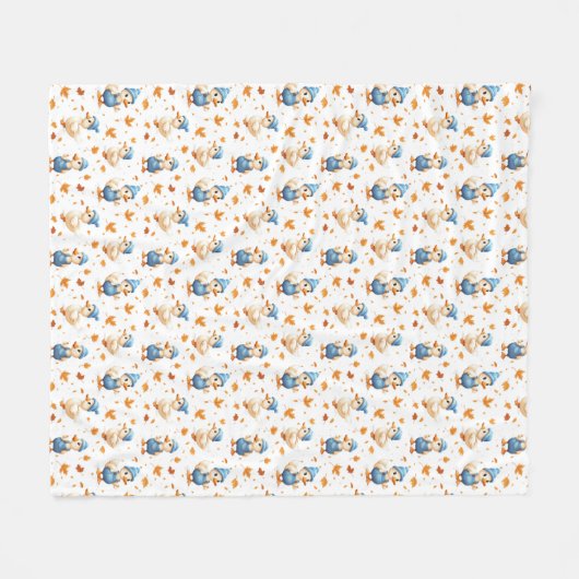 Baby Duck I baby Dusche Fleecedecke (Vorderseite (Horizontal))