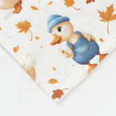 Baby Duck I baby Dusche Fleecedecke (Ecke)