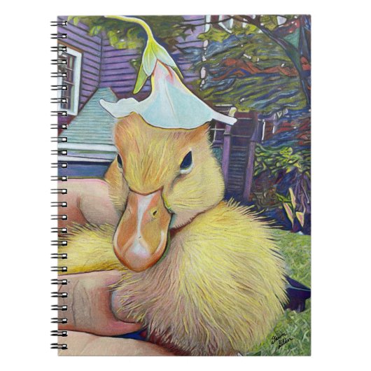 Baby Duck Notebook Notizblock (Vorderseite)