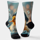 Baby Duck Pirate Socken (Gewinkelt)