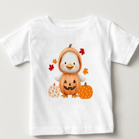 Baby Duck Pumpkin Costume Baby T-shirt