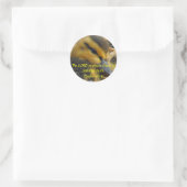 Baby Duck - Unschuldigkeit Runder Aufkleber (Tasche)