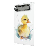 Baby Duck Watercolor Mini Clipboard Klemmbrett (Gewinkelt2)
