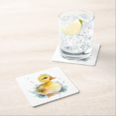 Baby Duck Watercolor Paper Untersetzer (Vor Ort)