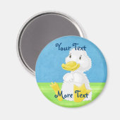 Baby Duckling Magnet (Vorderseite/Rückseite)