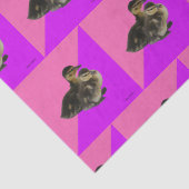 Baby Ducks on Pink Raspberry and Purple Sorbet Seidenpapier (Detail)