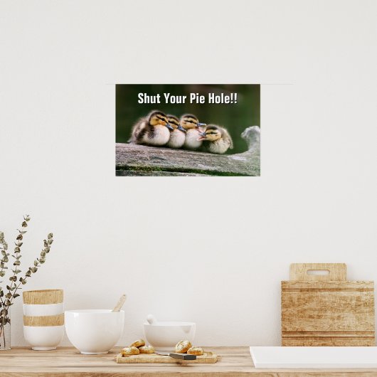 Baby Ducks Poster (Küche)