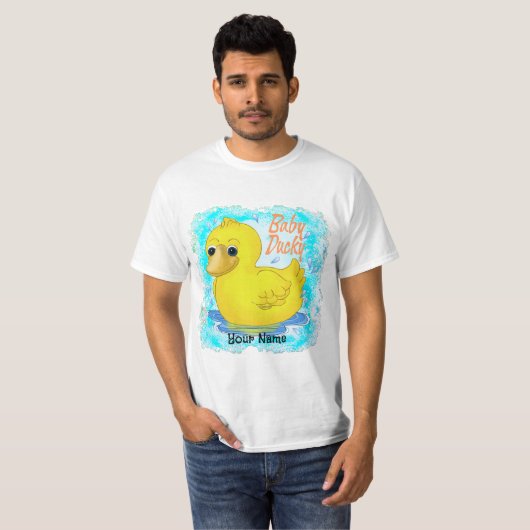 Baby Ducky Custom T - Shirt (Vorne ganz)